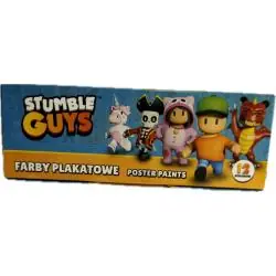 FARBY PLAKATOWE 12 KOLORÓW STUMBLE GUYS ST. MAJEWSKI