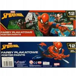 FARBY PLAKATOWE SPIDER-MAN 12 KOLORÓW