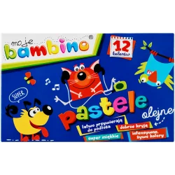 PASTELE OLEJNE BAMBINO 12 KOLORÓW