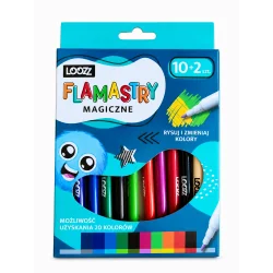 FLAMASTRY MAGICZNE LOOZZ 12 SZTUK ST. MAJEWSKI