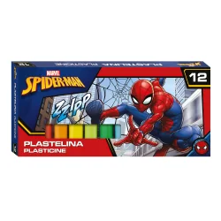 PLASTELINA SPIDER-MAN 12 KOLORÓW ST. MAJEWSKI