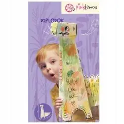 KOLOROWANKA 3D DINOZAUR DOPLODOCUS PINK LEMON 4+