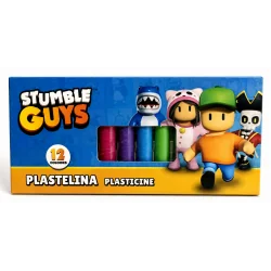 PLASTELINA STUMBLE GUYS 12 KOLORÓW ST. MAJEWSKI
