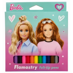 FLAMASTRY BARBIE 12 KOLORÓW ST. MAJEWSKI