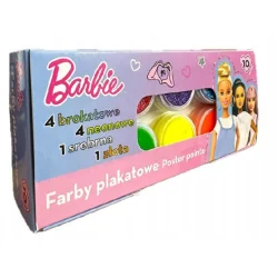 FARBY PLAKATOWE BARBIE 10 KOLORÓW ST. MAJEWSKI