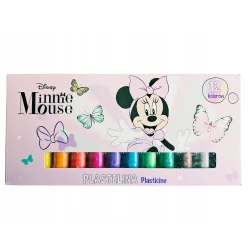 PLASTELINA MINNIE MOUSE 12 KOLORÓW ST. MAJEWSKI