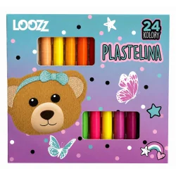 PLASTELINA LOOZZ MIŚ 24 KOLORY ST. MAJEWSKI