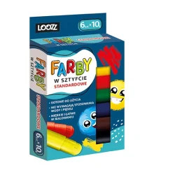 FARBY W SZTYFCIE 6 KOLORÓW LOOZZ