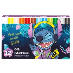 PASTELE OLEJNE DISNEY STITCH 12 KOLORÓW COOLPACK