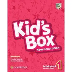 KIDS BOX NEW GENERATION 1 ACTIVITY BOOK WITH DIGITAL PACK BRITISH ENGLISH