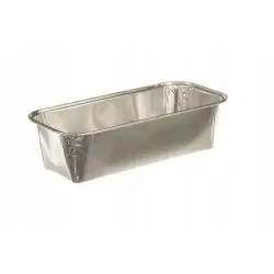 FOREMKA ALUMINIOWA DO PIECZENIA CHLEBA CIAST PASZTETÓW 600ML 100 SZT