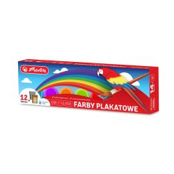 FARBY PLAKATOWE PREMIUM 14 KOLORÓW HERLITZ