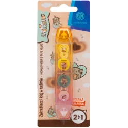 ZAKREŚLACZ I KLEJ W TAŚMIE 2W1 ASTRAPEN ANIMALS CHOCO