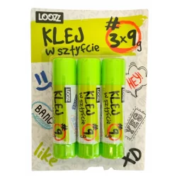 KLEJ W SZTYFCIE SZKOLNY LOOZZ 3 SZTUKI ST. MAJEWSKI