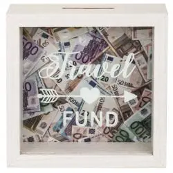 DREWNIANA SKARBONKA FUNDUSZ WAKACYJNY TRAVEL FUND
