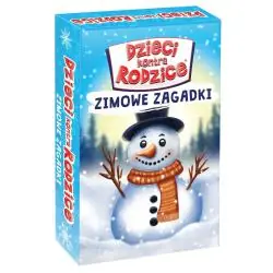 DZIECI KONTRA RODZICE ZIMOWE ZAGADKI GRA KANGUR QUIZ RODZINNY 7+