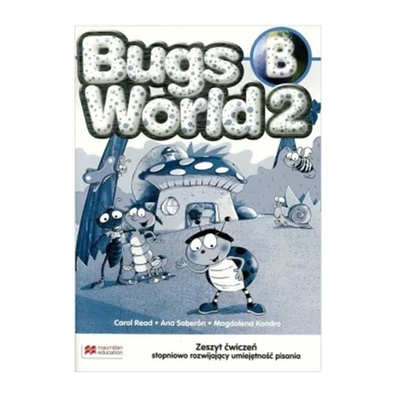 BUGS WORLD 2 ZESZYT ĆWICZEŃ B BEZ PISANIA WERSJA WIELOLETNIA