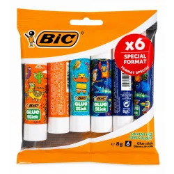 KLEJ W SZTYFCIE 6 SZTUK BIC