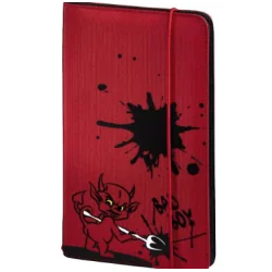 FUTERAŁ NA CD HAMA CD WALLET SLIM 48 CZERWONY GUMKA