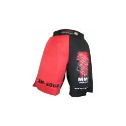 SPODENKI DO MMA ROZMIAR XL CZARNO-CZERWONE