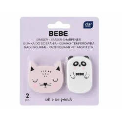 GUMKA DO ŚCIERANIA + GUMKO-TEMPERÓWKA BEBE INTERDRUK