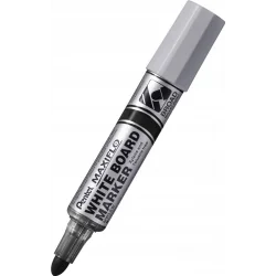 MARKER DO BIAŁYCH TABLIC CZARNY GRUBA KOŃCÓWKA PENTEL