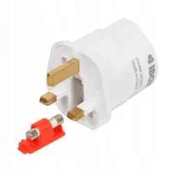 UNIWERSALNY ADAPTER WTYCZKI UK DO EU IBOX 7.5A