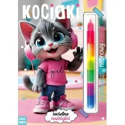 KOCIAKI. GIGANTYCZNY NEONOWY MAZAK. MARKER MODUŁOWY