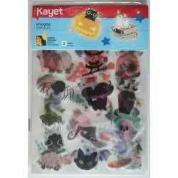 HALLOWEEN. NAKLEJKI ŚWIECĄCE W CIEMNOŚCI KAYET