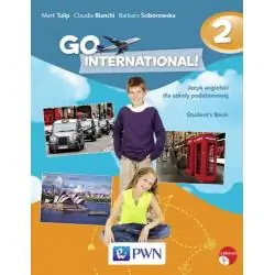 GO INTERNATIONAL! 2 STUDENTS BOOK 2X CD SZKOŁA PODSTAWOWA