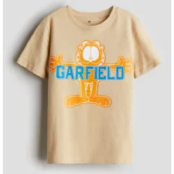 T-SHIRT Z NADRUKIEM H&M ROZMIAR 146/152