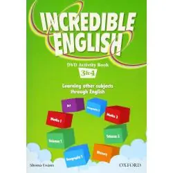 INCREDIBLE ENGLISH DVD ACTIVITY BOOK 3&4