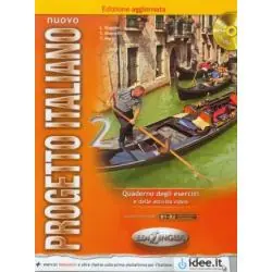 NUOVO PROGETTO ITALIANO 2 ĆWICZENIA + 2X CD POZIOM B1-B2