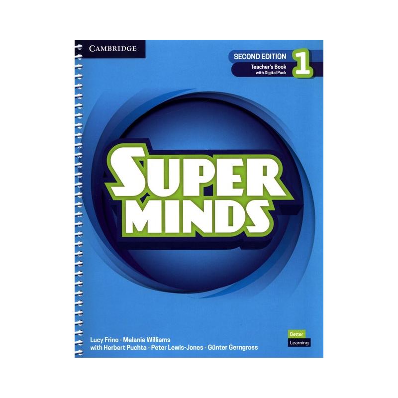 SUPER MINDS 1 TEACHERS BOOK WITH DIGITAL PACK BRITISH ENGLISH