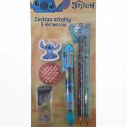 ZESTAW SZKOLNY STITCH 5 ELEMENTÓW ST. MAJEWSKI