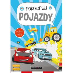 POJAZDY. POKOLORUJ