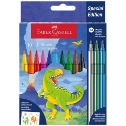 FLAMASTRY SZKOLNE 13 KOLORÓW FABER-CASTELL