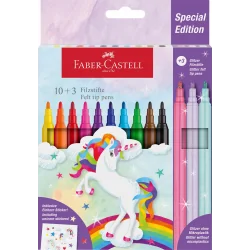 FLAMASTRY UNICORN13 KOLORÓW FABER-CASTELL