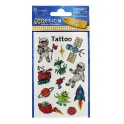 TATUAŻE ZMYWALNE KOSMOS WODOODPORNE