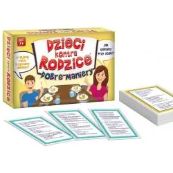 DZIECI KONTRA RODZICE DOBRE MANIERY GRA RODZINNA 7+