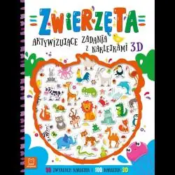 ZWIERZĘTA. AKTYWIZUJĄCE ZADANIA Z NAKLEJKAMI 3D