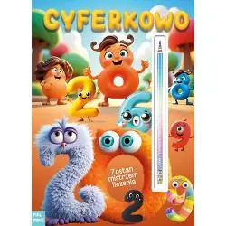 CYFERKOWO. KSIĄŻECZKA Z TĘCZOWYM OŁÓWKIEM