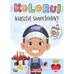 WARSZTAT SAMOCHODOWY. KOLORUJ