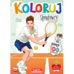 SPORTOWCY. KOLORUJ