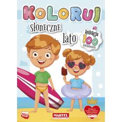 SŁONECZNE LATO. KOLORUJ