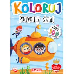 PODWODNY ŚWIAT KOLORUJ