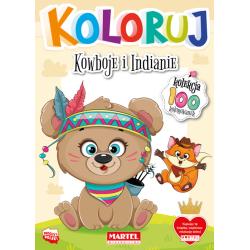 KOWBOJE I INDIANIE KOLORUJ