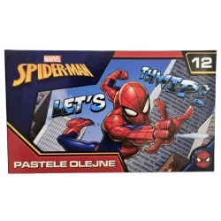 PASTELE OLEJNE SPIDER-MAN 12 KOLORÓW ST. MAJEWSKI