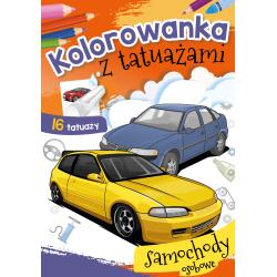 SAMOCHODY OSOBOWE KOLOROWANKA Z TATUAŻAMI