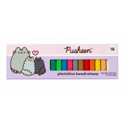 PLASTELINA PUSHEEN 18 KOLORÓW ST. MAJEWSKI